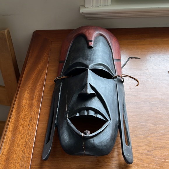 Home Wall Decor Art Hand Carved Wood - Picture 2 of 9